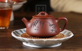 《石瓢》宜興紫砂壺實力派名家茶具底槽青石瓢 《石瓢》宜興紫砂壺實力派名家茶具底槽青石瓢