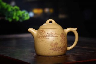 《秦權(quán)》宜興紫砂壺助理工藝美術(shù)師手工黃龍山本山段泥秦權(quán)茶壺茶具 《秦權(quán)》宜興紫砂壺助理工藝美術(shù)師手工黃龍山本山段泥秦權(quán)茶壺茶具